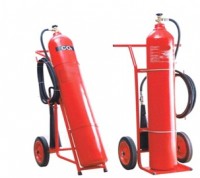Fire-Extinguisher-of-CO2-6-Trolley Mounted wheeled fire extinguishers