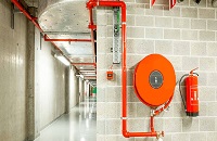 fire alarm system in building